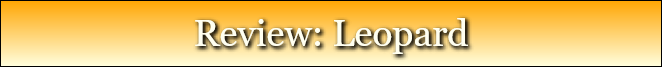Review: Leopard